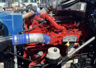 this image shows mobile truck engine repair in Santa Monica, CA